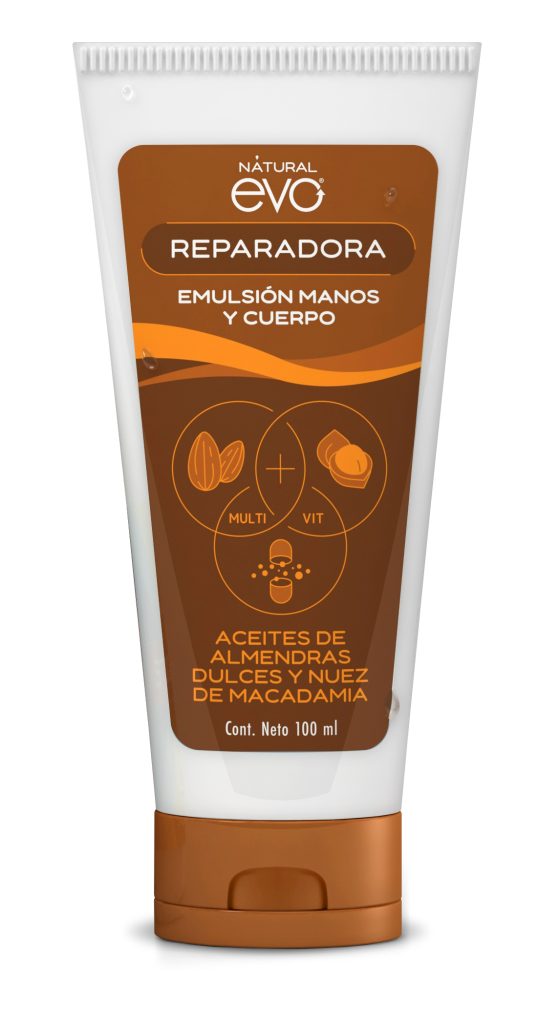 EVO NATURAL REPARADORA Emulsión x 100 ml.