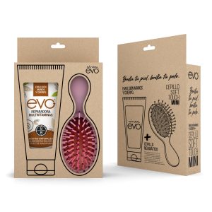 Kit cuidado y belleza Evo reparadora 100ml + cepillo