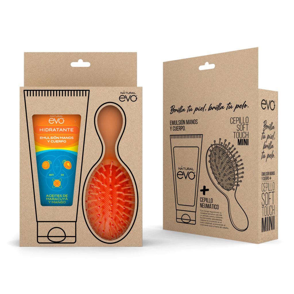 EVO kit hidratante 100ml + cepillo