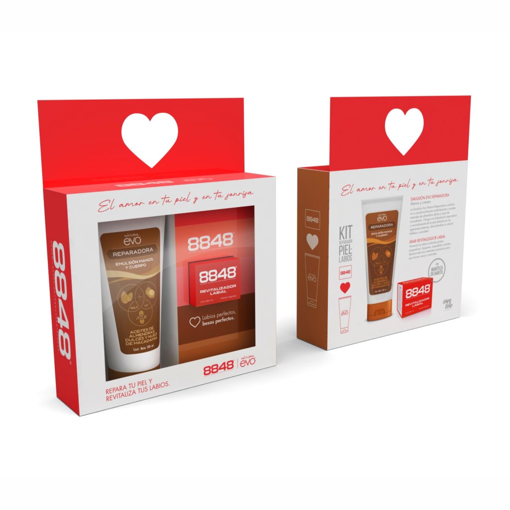 Set amor EVO REPARADORA + revitalizador 8848