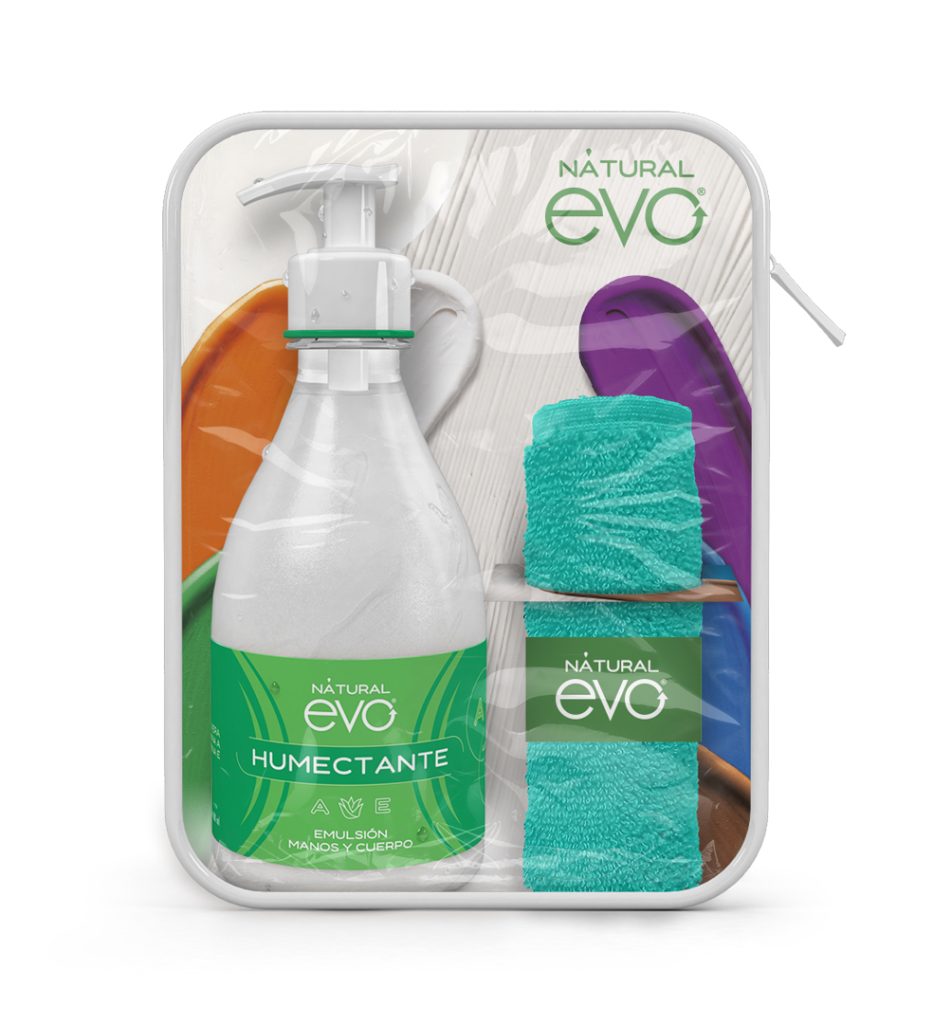 SET HUMECTANTE 400 ML + TOALLA + NECESER