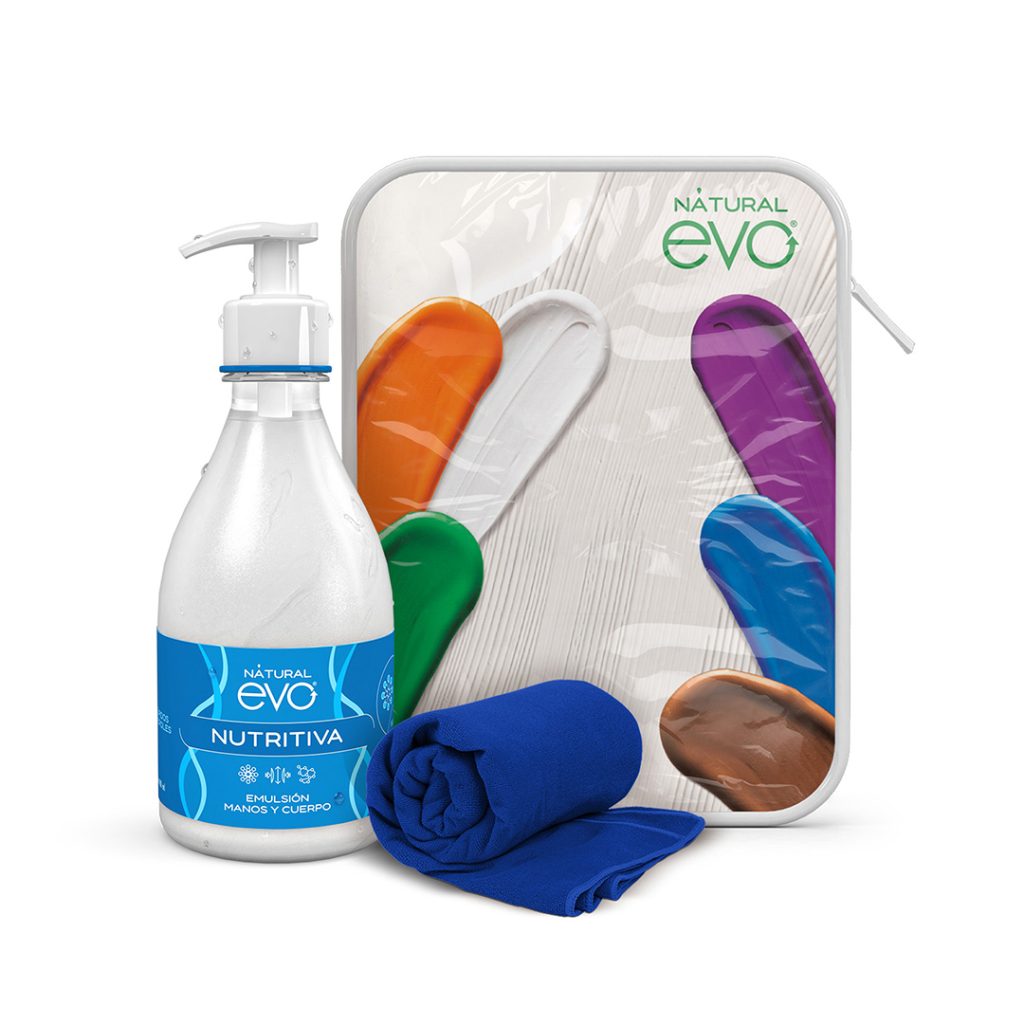 SET NUTRITIVA 400ML + TOALLA + NECESER