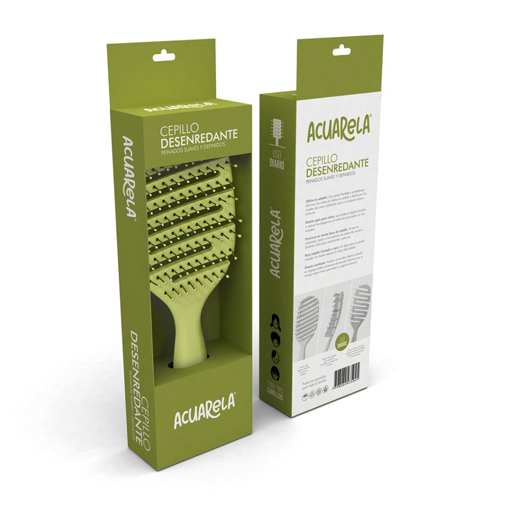 CEPILLO DESENREDANTE ACUARELA