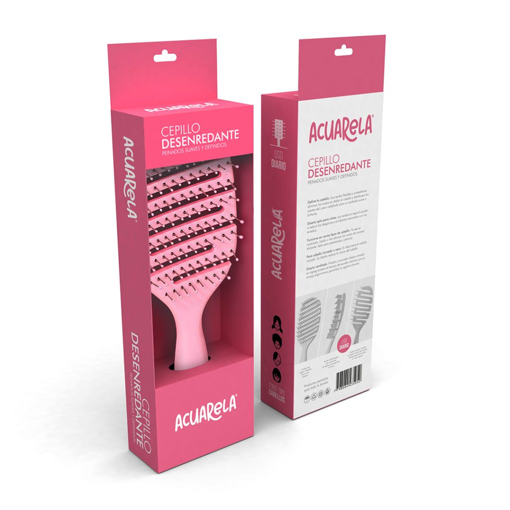 CEPILLO DESENREDANTE ACUARELA